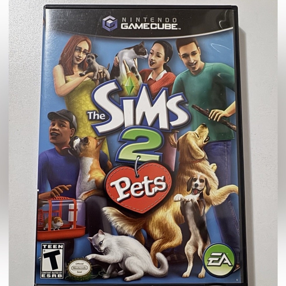 The Sims 2 Pets- Nintendo GameCube GC - TESTED- No Manual